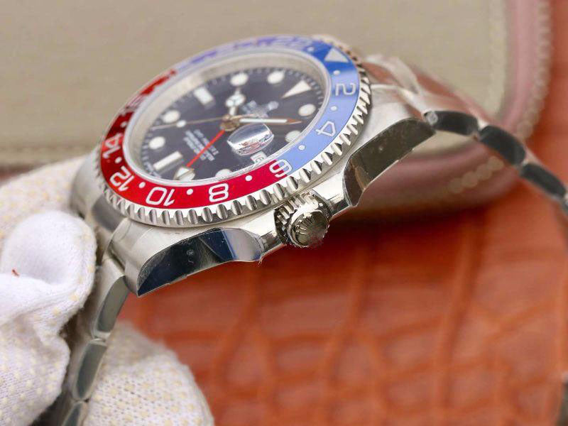 REPLICA GMT MASTER II 126710BLRO EW FACTORY BLUE DIAL