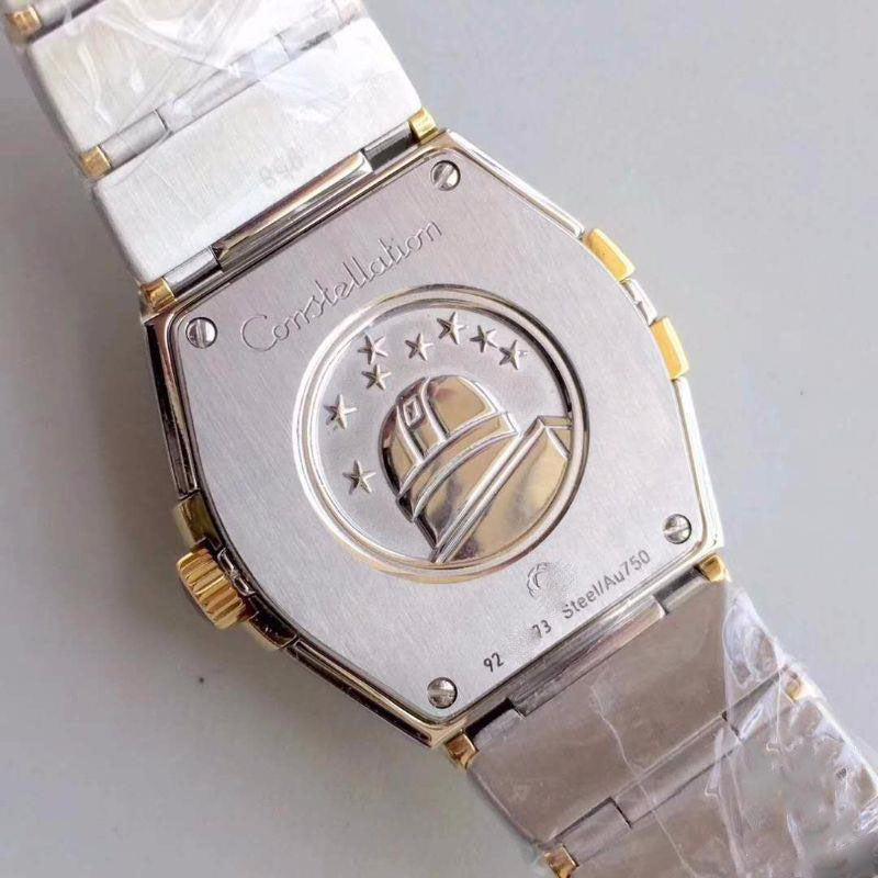 REPLICA CONSTELLATION LADIES 123.25.24.60.55.011 WHITE MOTHER OF PEARL DIAL