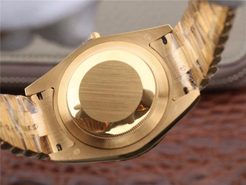 REPLICA DAY-DATE II 218238 40MM EW FACTORY 18K YELLOW GOLD DIAL