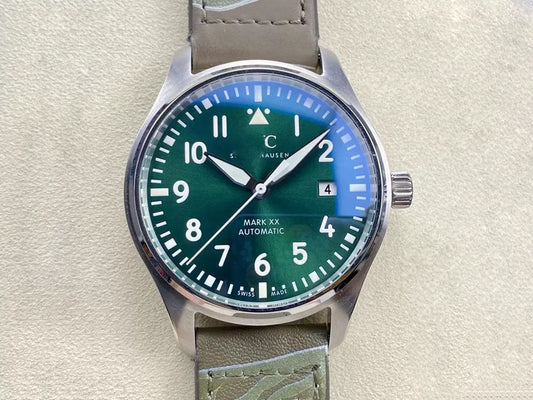 PILOT IW328205 M+ FACTORY GREY GREEN DIAL