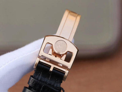 PORTUGUESE TOURBILLON IW504210 ZF FACTORY 18K ROSE GOLD BLACK DIAL