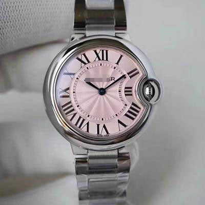 BALLON BLEU DE  WE902073 33MM V6 FACTORY PINK DIAL