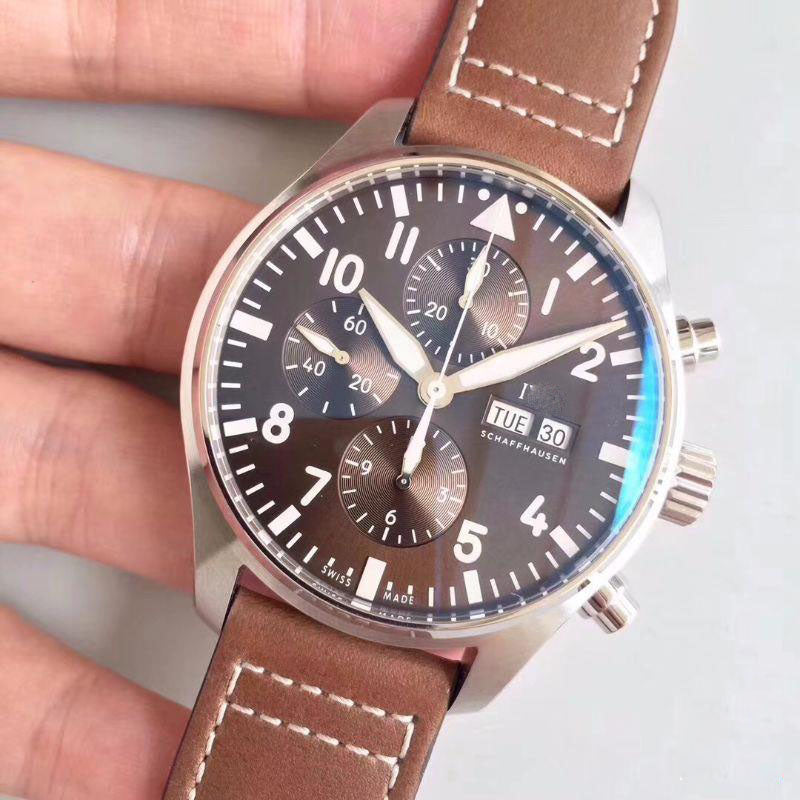 PILOT CHRONOGRAPH EDITION LE PETIT PRINCE IW377713 ZF FACTORY CHOCOLATE DIAL